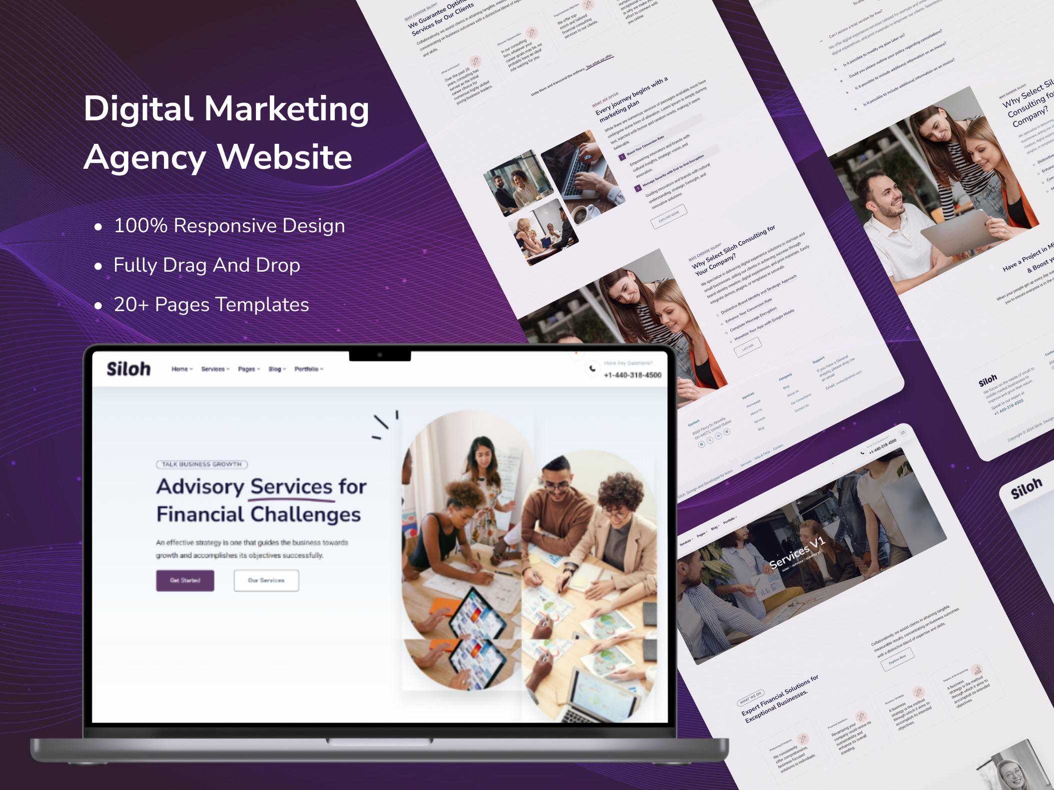 100% Responsive Layout (Mobile Friendly)