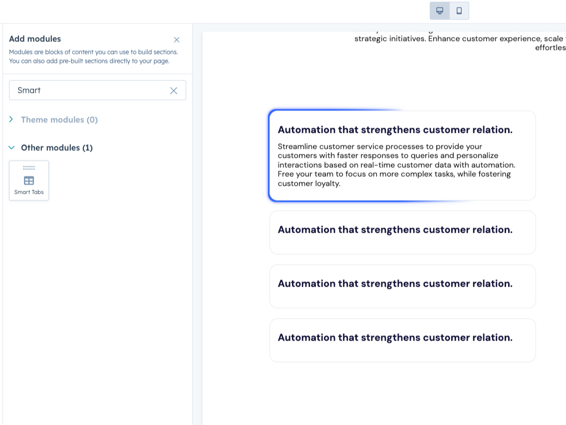 Drag-and-Drop Functionality
